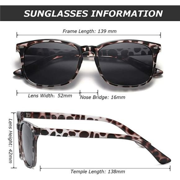 Polarized Sunglasses for Women Classic Retro Style 100% UV Protection main image 5